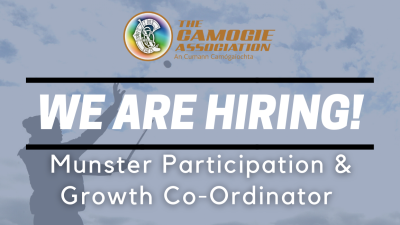 HIRING: Munster Participation and Growth Co-Ordinator